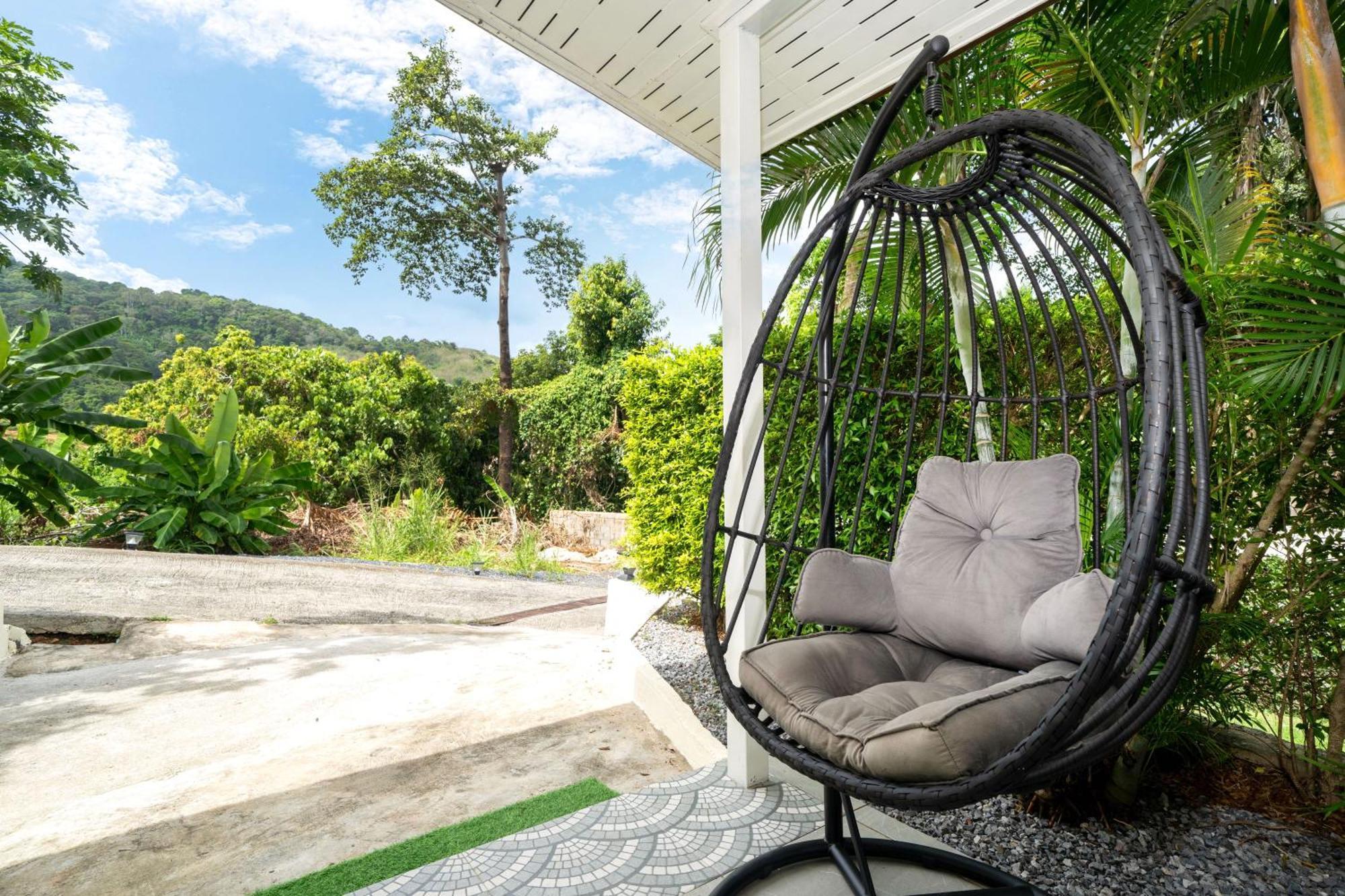 Oxavia Garden Oasis In Nai Harn - Your Private Tropical Garden With 3 Cabins And Jacuzzi Rawai Exteriér fotografie
