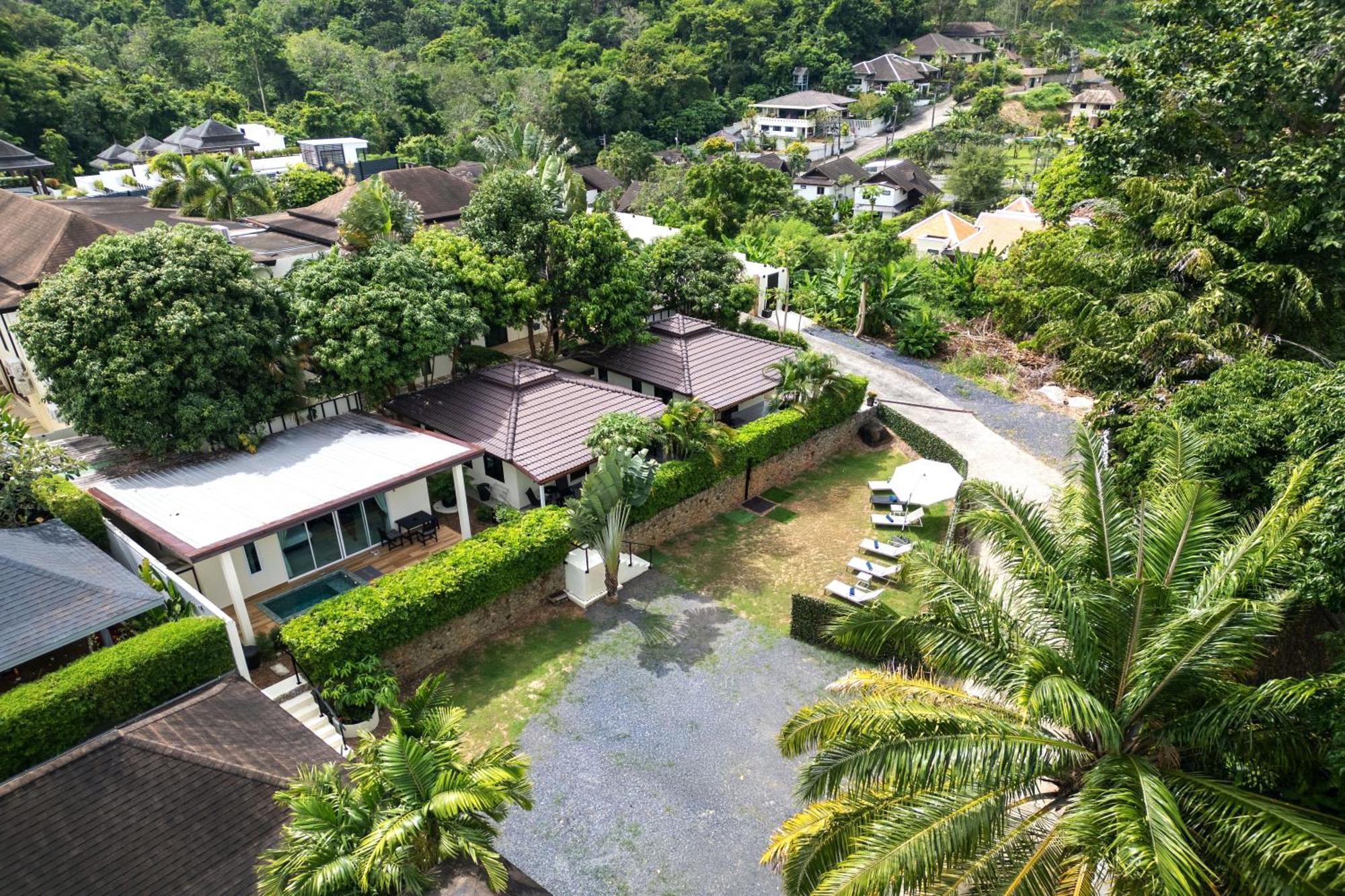 Oxavia Garden Oasis In Nai Harn - Your Private Tropical Garden With 3 Cabins And Jacuzzi Rawai Exteriér fotografie