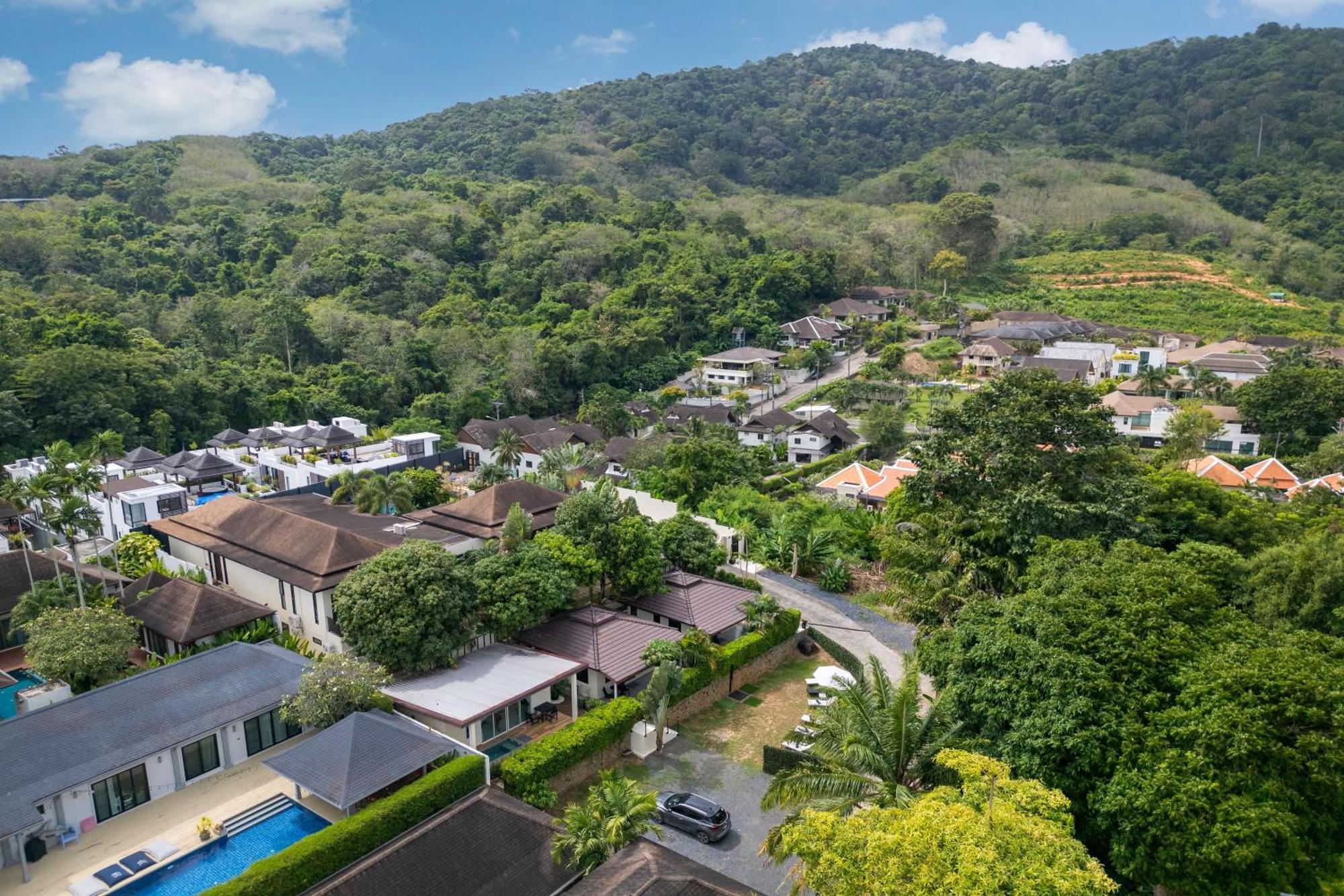 Oxavia Garden Oasis In Nai Harn - Your Private Tropical Garden With 3 Cabins And Jacuzzi Rawai Exteriér fotografie
